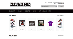 Desktop Screenshot of madegallerychicago.com